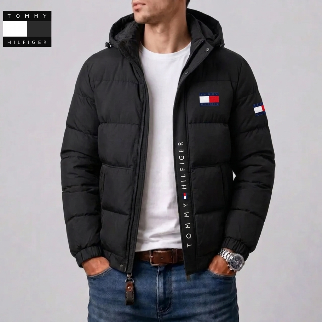 Men’s Hooded Quilted Puffer Jacket