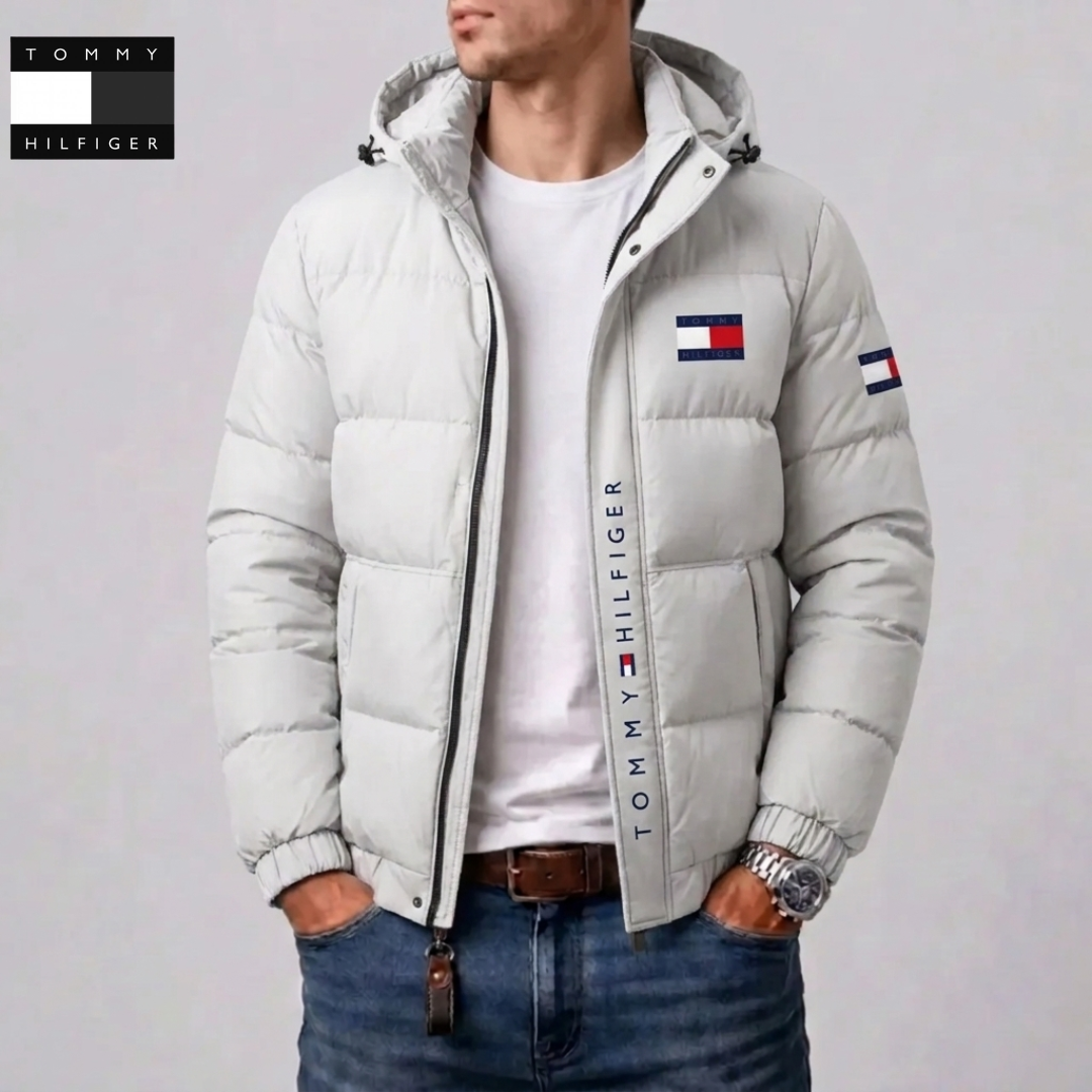 Men’s Hooded Quilted Puffer Jacket