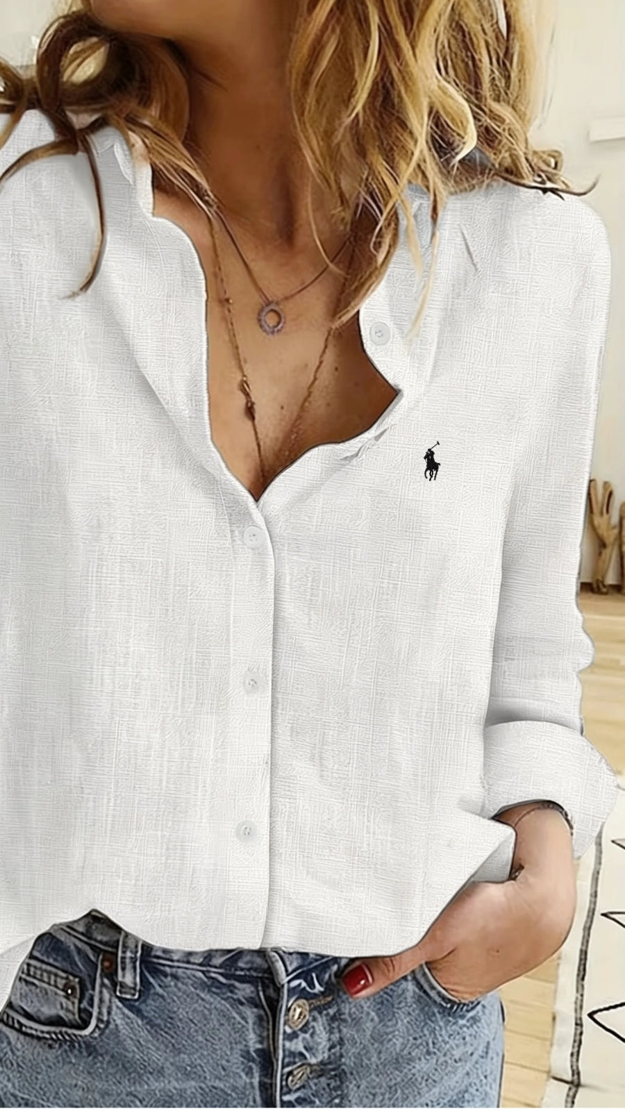 Classic Long Sleeve Button Shirt — LIQUIDATION PRICE
