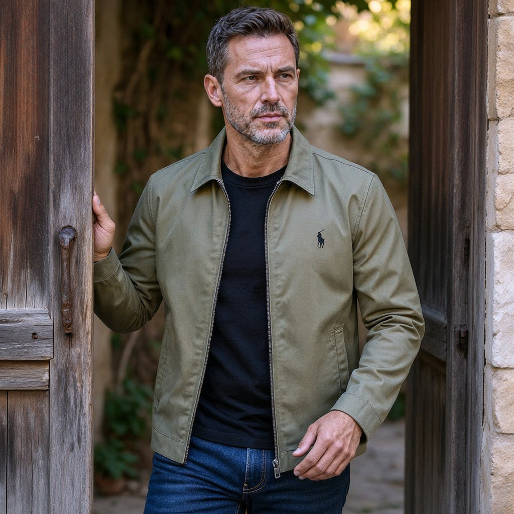 Elegant Jacket with Zip - CLEARANCE SALE
