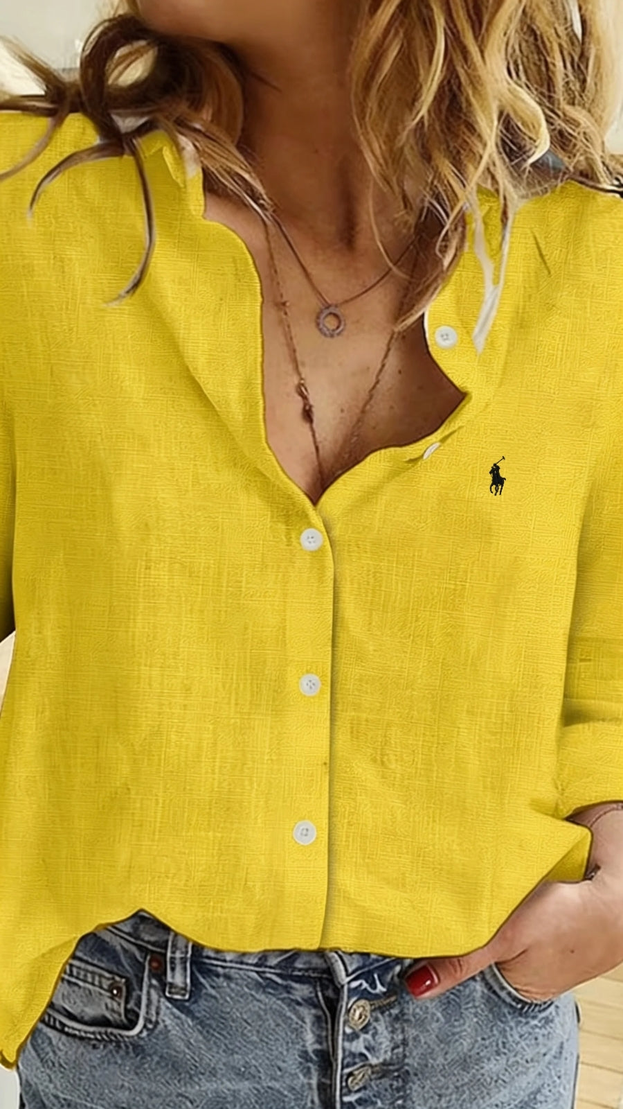 Classic Long Sleeve Button Shirt — LIQUIDATION PRICE