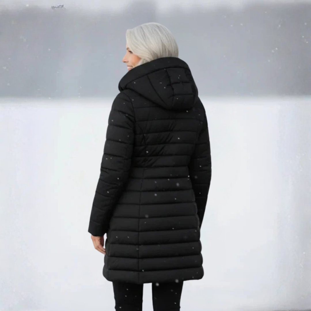 TNF Fleece Lined Quilted Coat - CLEARANCE SALE