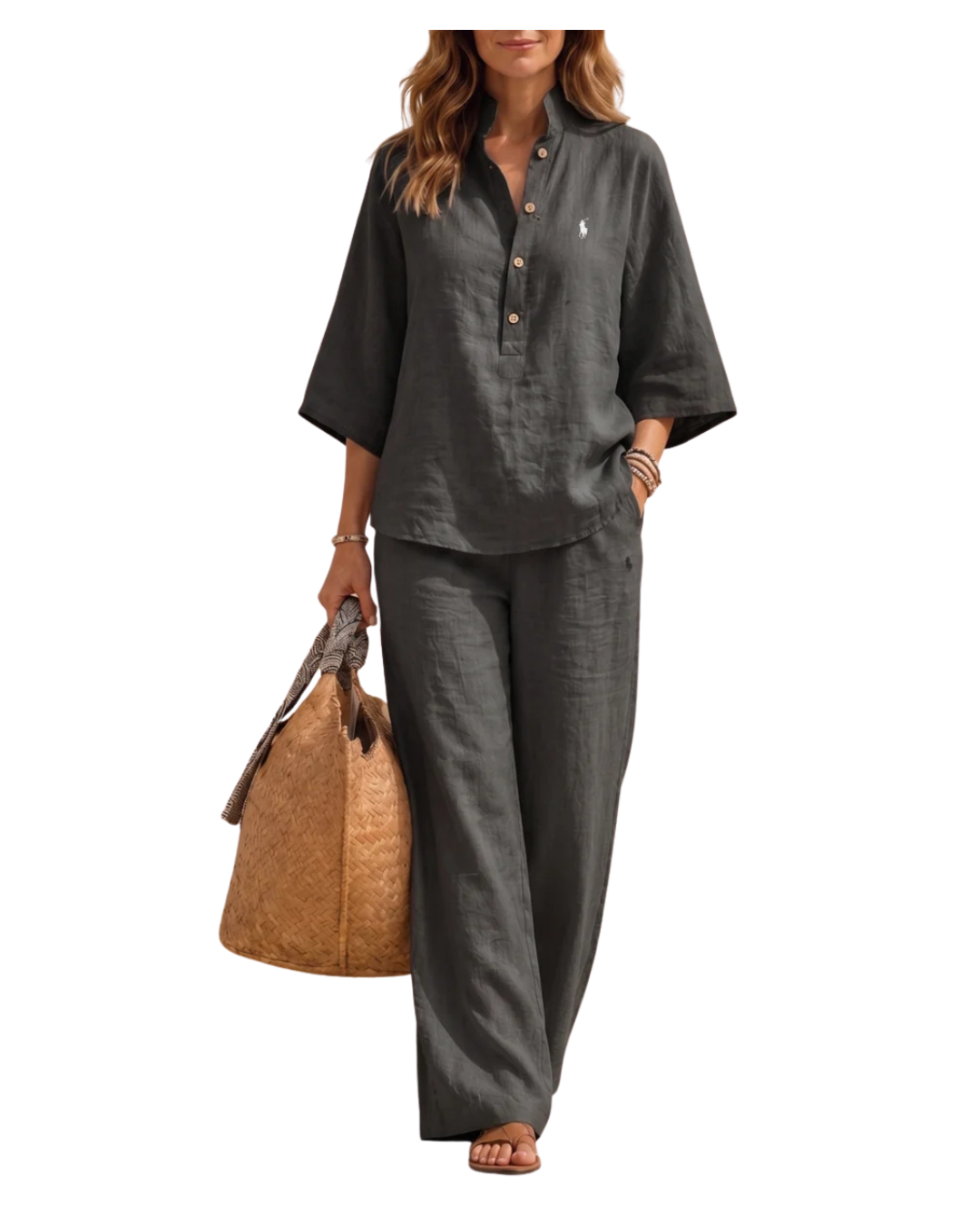 Soft Linen Lounge Set || Clearance Sale
