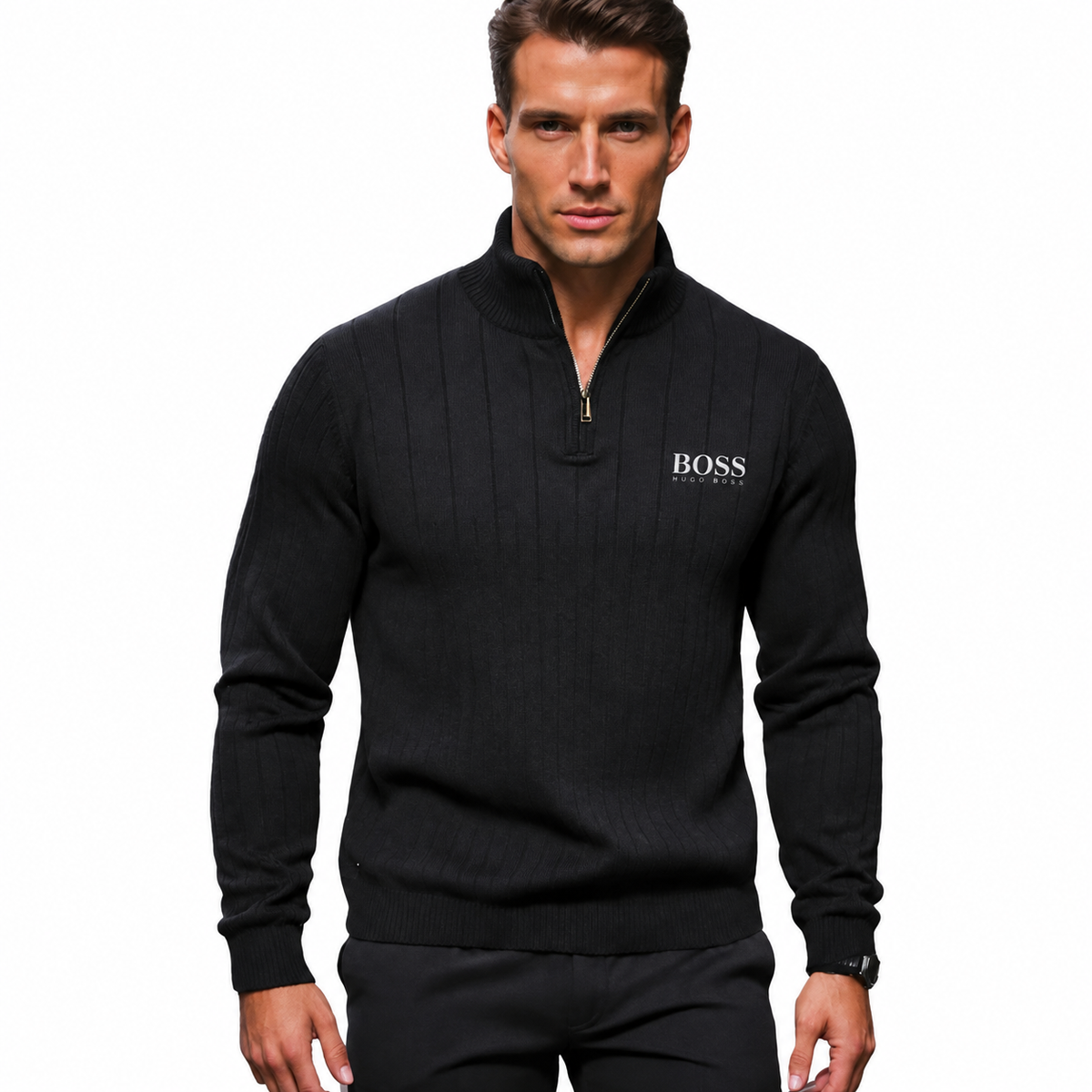Classic Half-Zip Sweater
