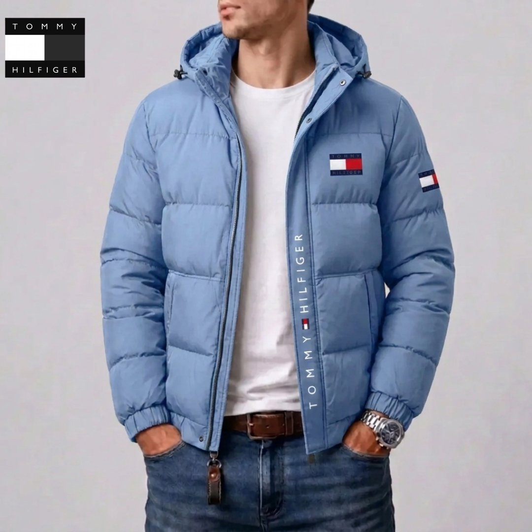 Men’s Hooded Quilted Puffer Jacket