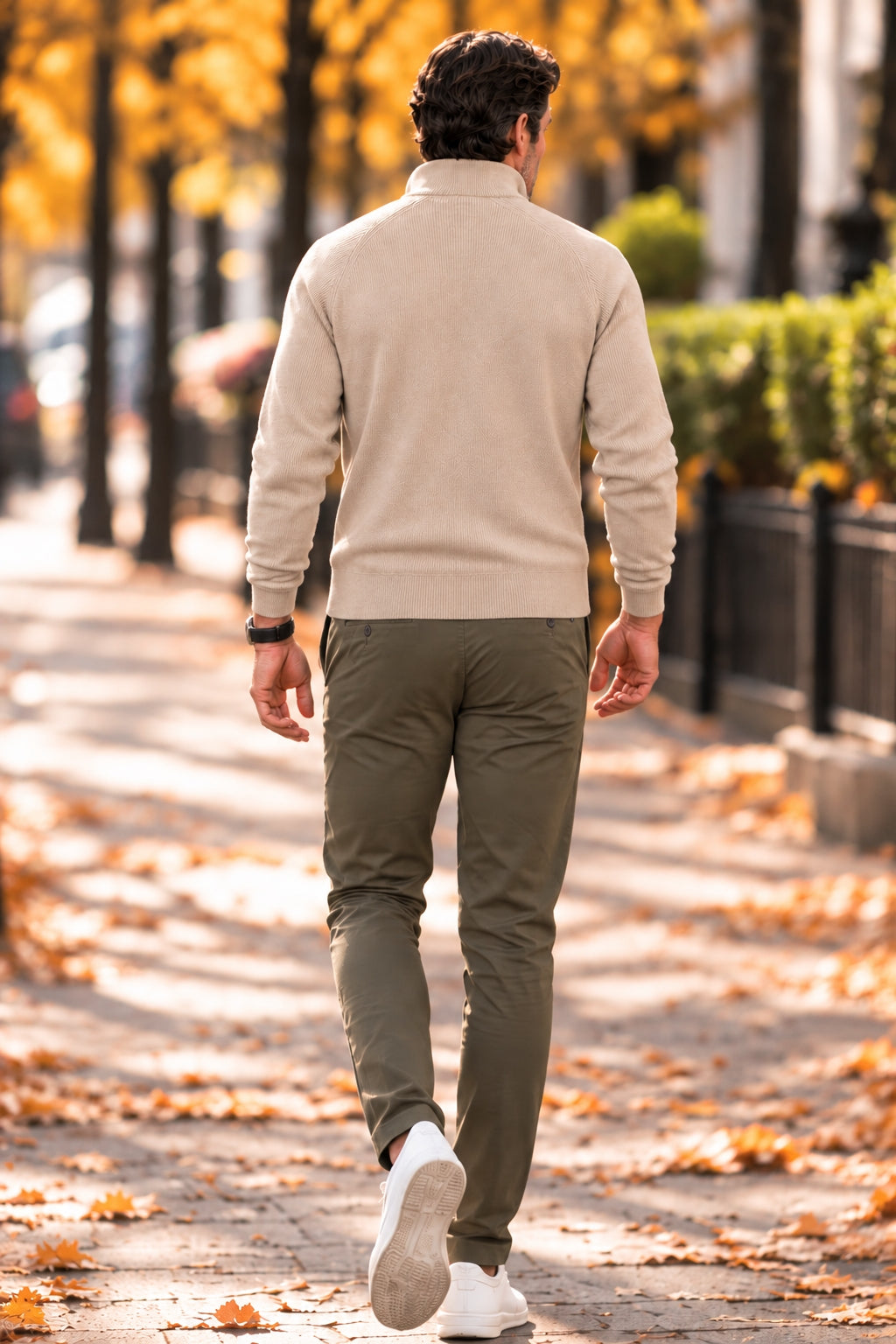 Refined Quarter Zip Sweater || CLEARANCE PRICE