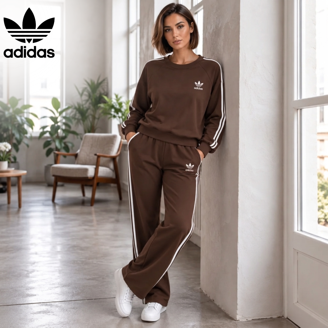Women's Contrast-Stripe Relaxed Tracksuit