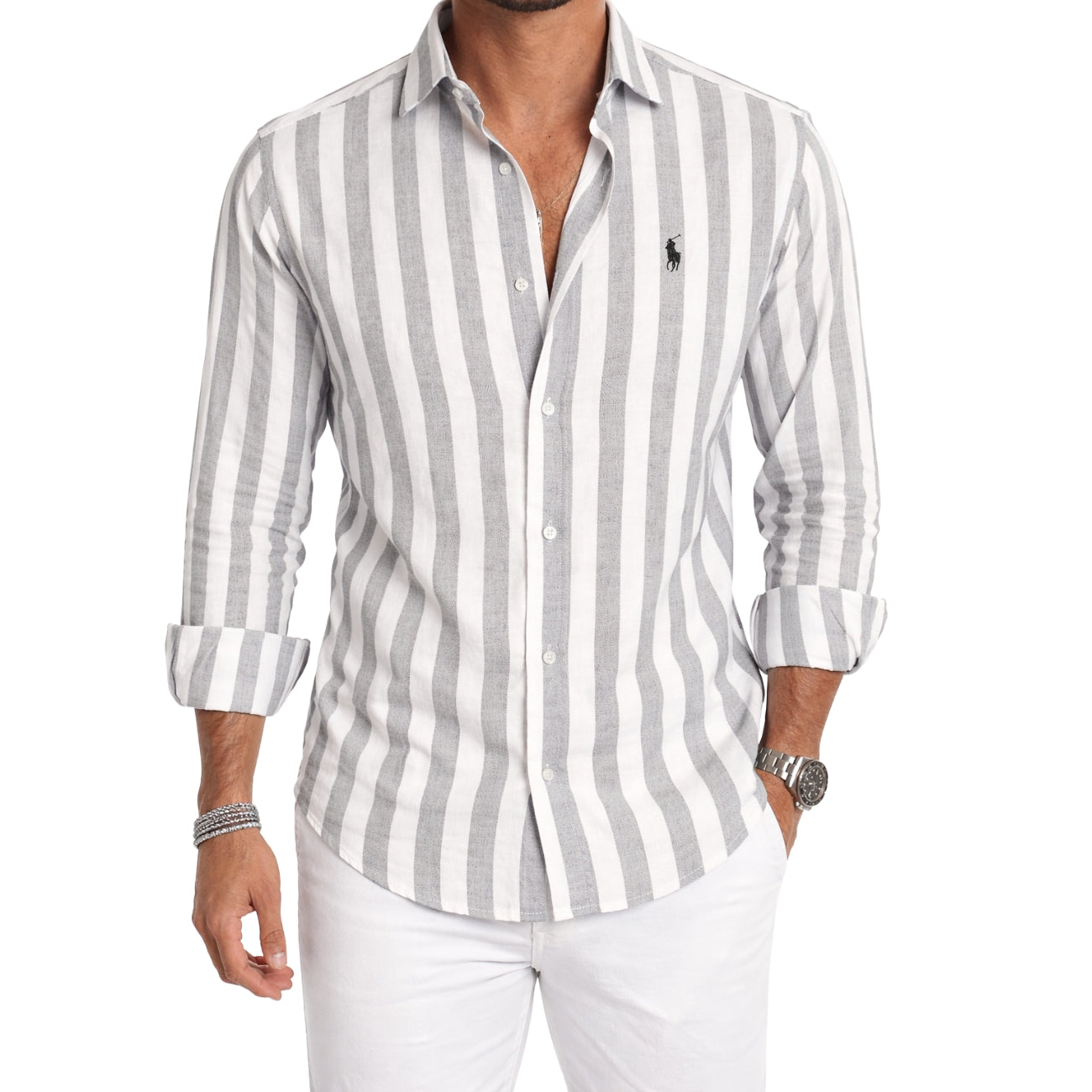 Premium Striped Casual Shirt - SUMMER SALE