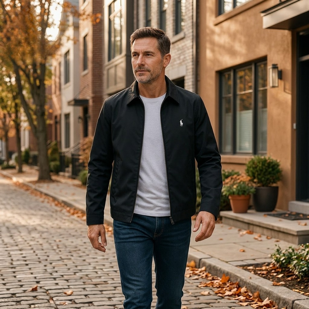 Elegant Jacket with Zip - CLEARANCE SALE