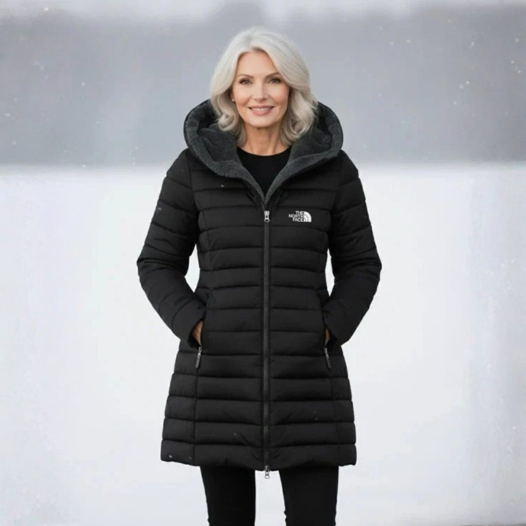 TNF Fleece Lined Quilted Coat - CLEARANCE SALE