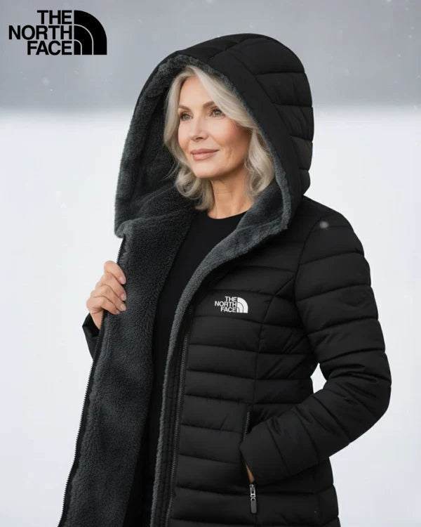 TNF Fleece Lined Quilted Coat - CLEARANCE SALE