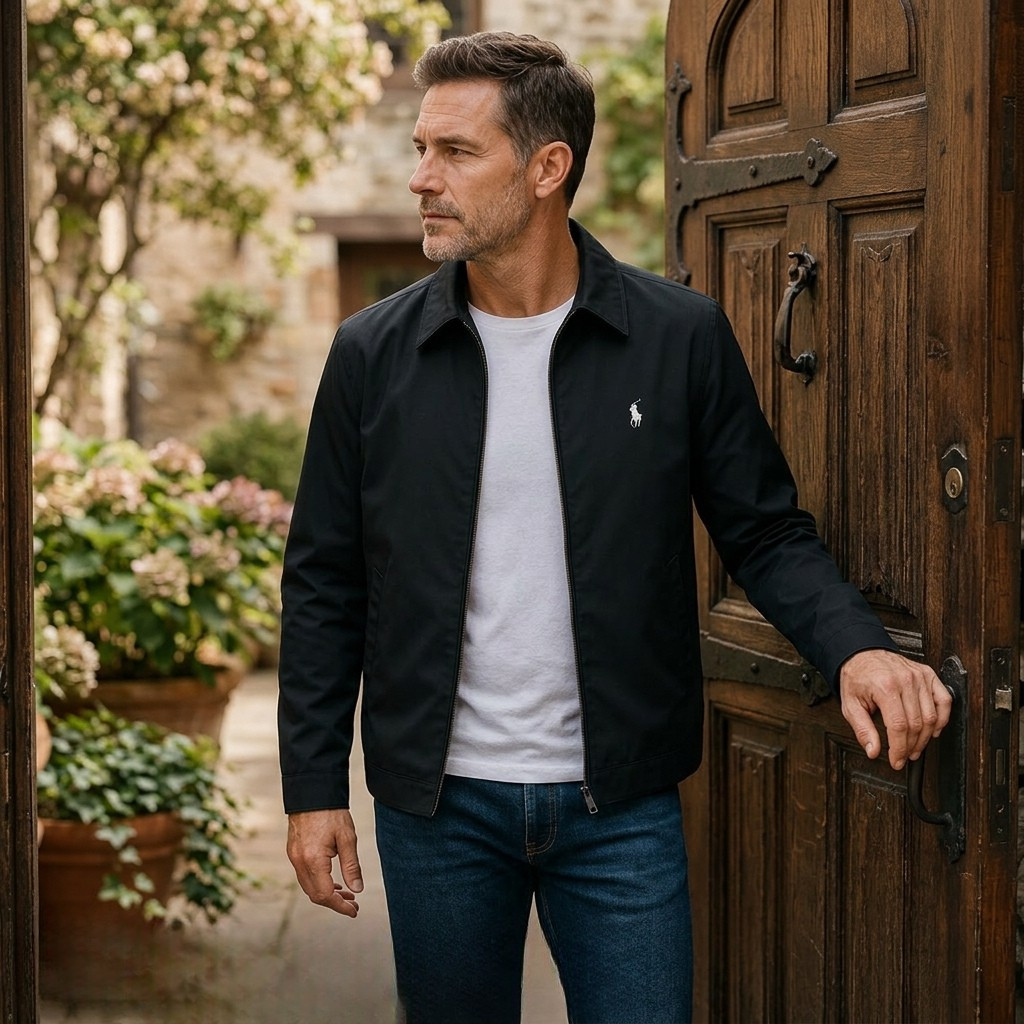 Elegant Jacket with Zip - CLEARANCE SALE