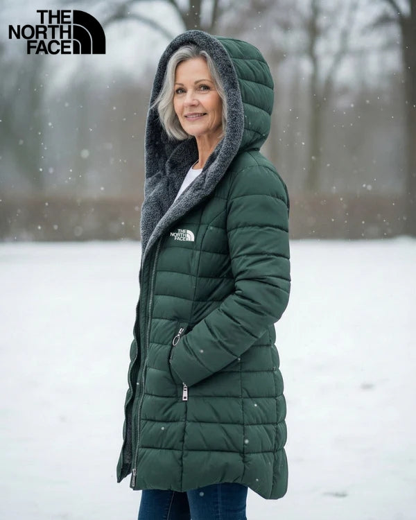 TNF Fleece Lined Quilted Coat - CLEARANCE SALE