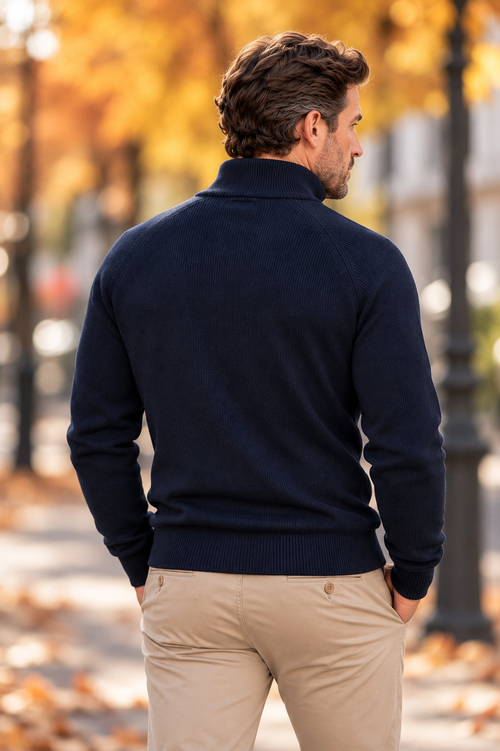 Refined Quarter Zip Sweater || CLEARANCE PRICE