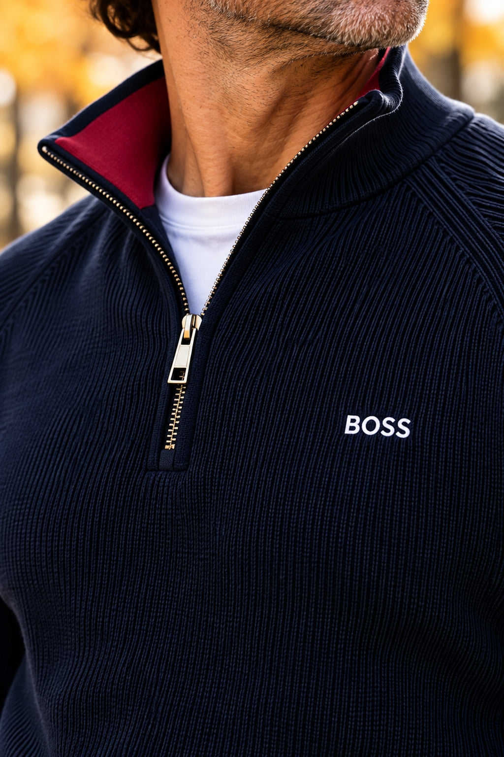 Refined Quarter Zip Sweater || CLEARANCE PRICE