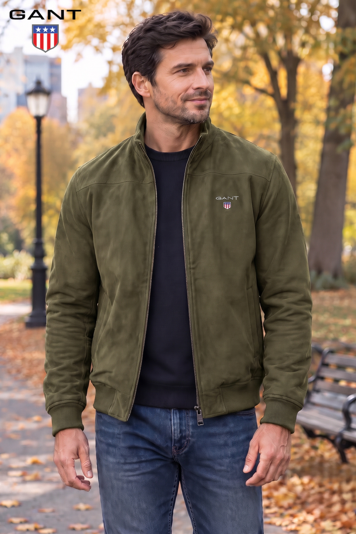 Men's Vintage-Style Zip-Up Jacket | Clearance Sale