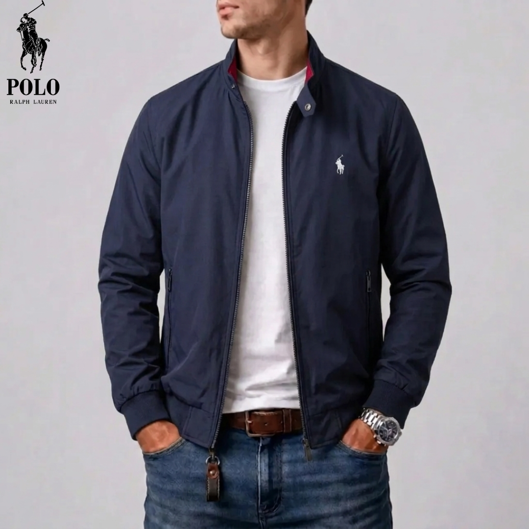 Men's Stand-Collar Full-Zip Jacket