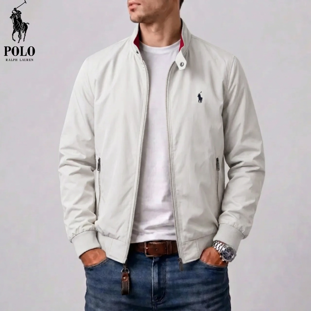 Men's Stand-Collar Full-Zip Jacket