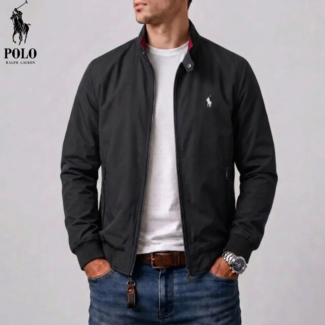 Men's Stand-Collar Full-Zip Jacket