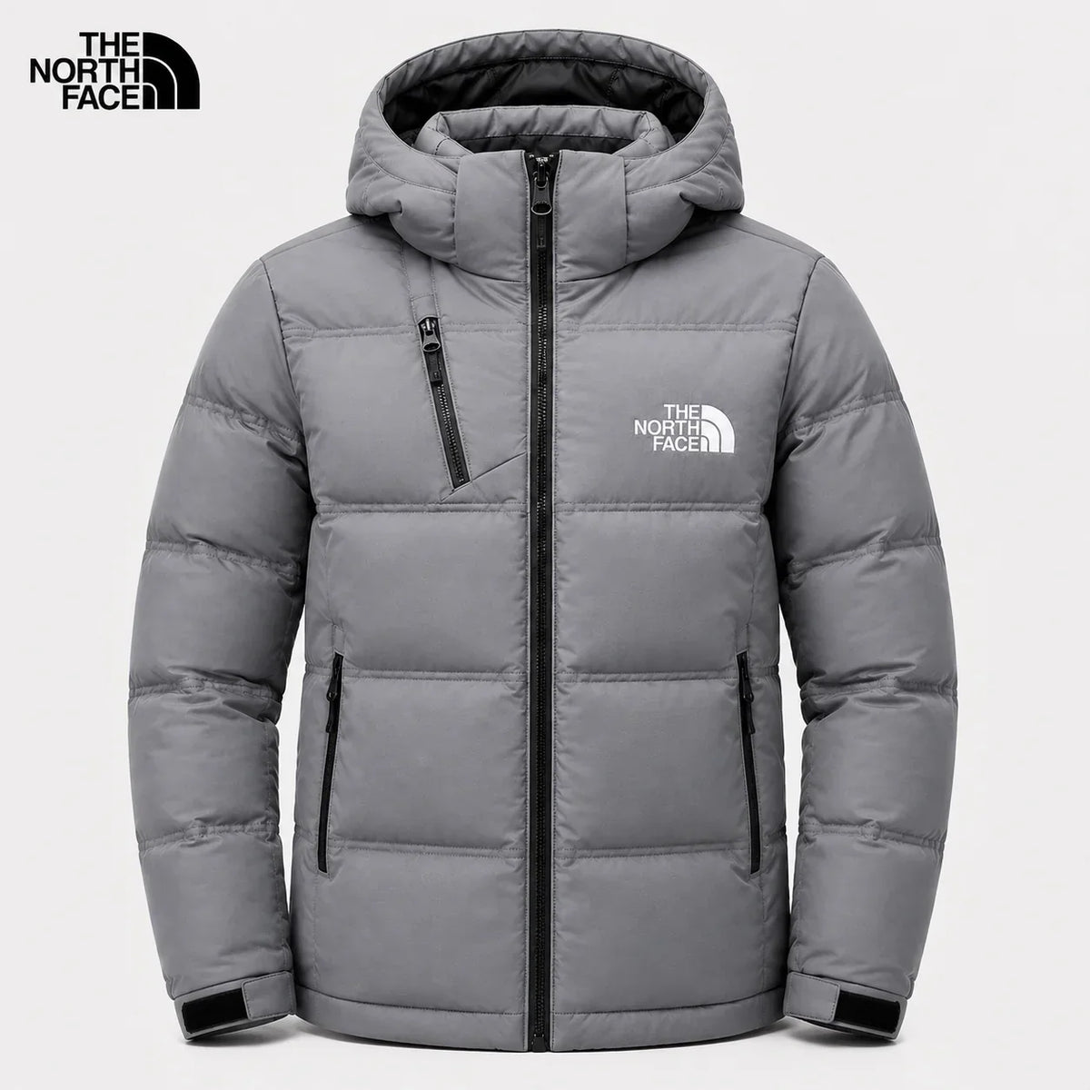 Men's Hooded Quilted Puffer Jacket