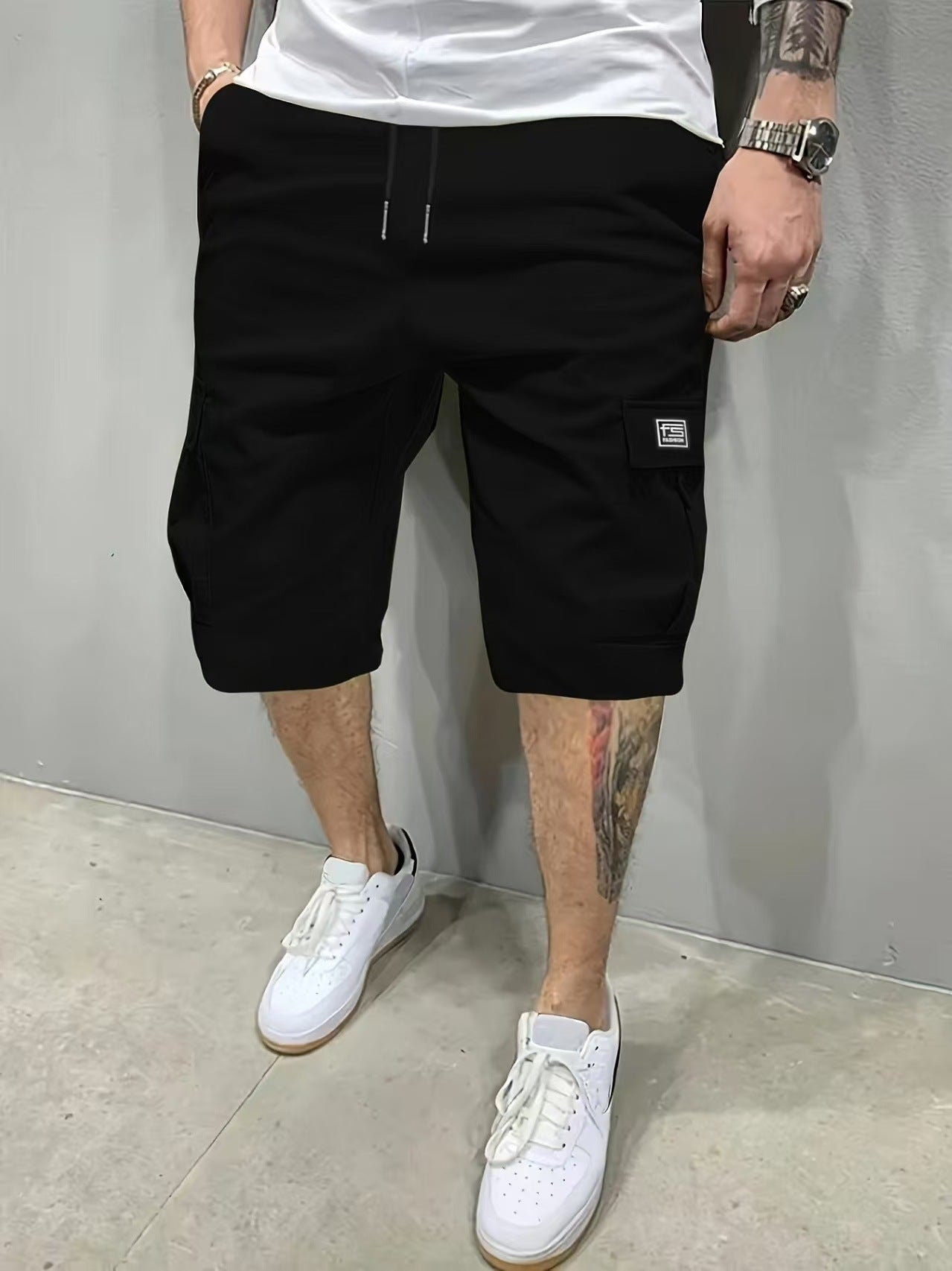 Structured Cargo Shorts