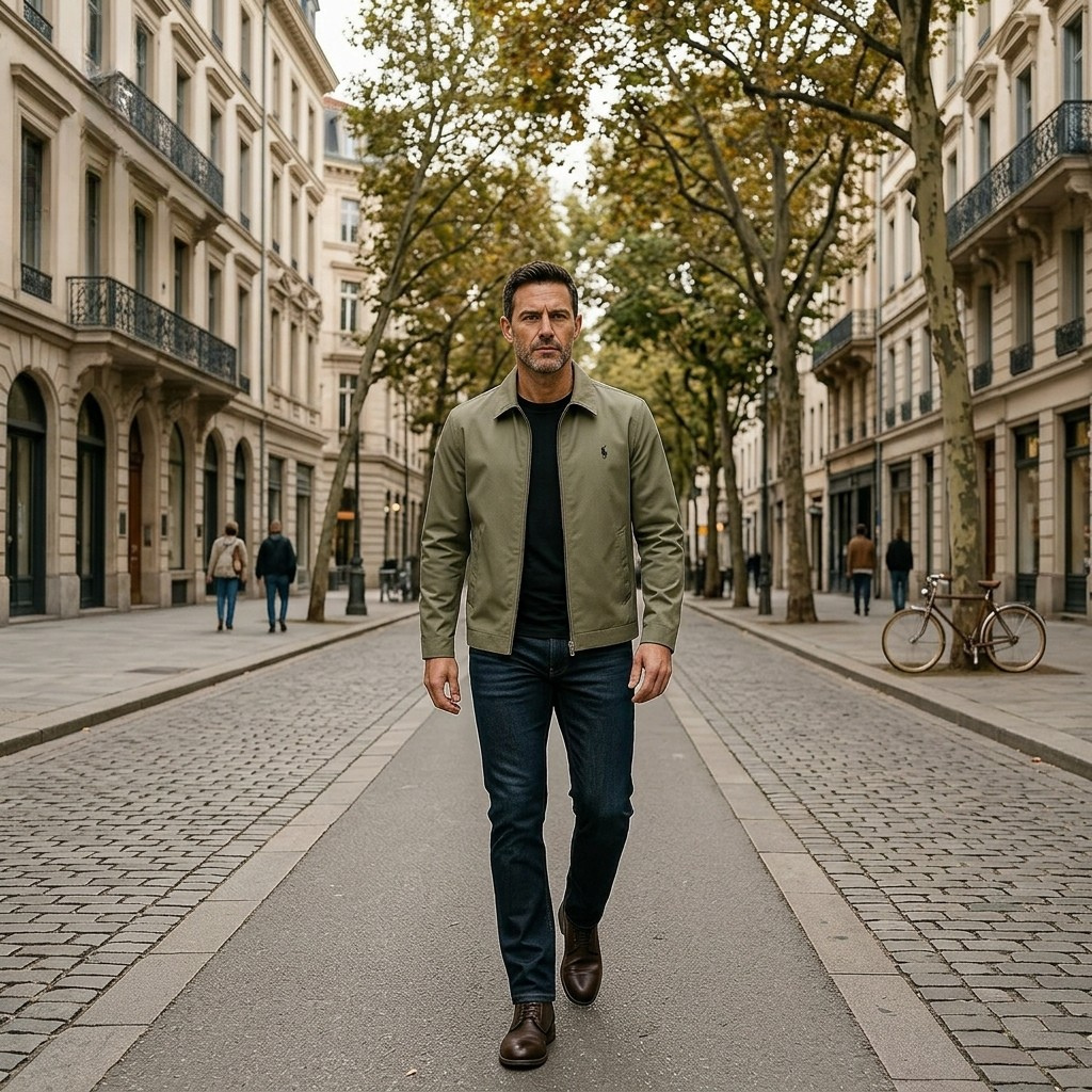Elegant Jacket with Zip - CLEARANCE SALE