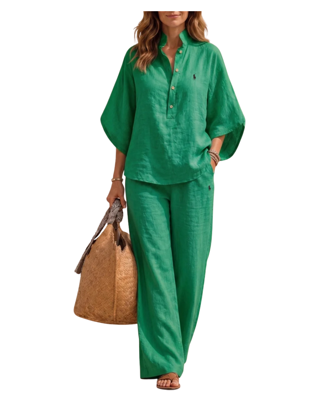 Soft Linen Lounge Set || Clearance Sale