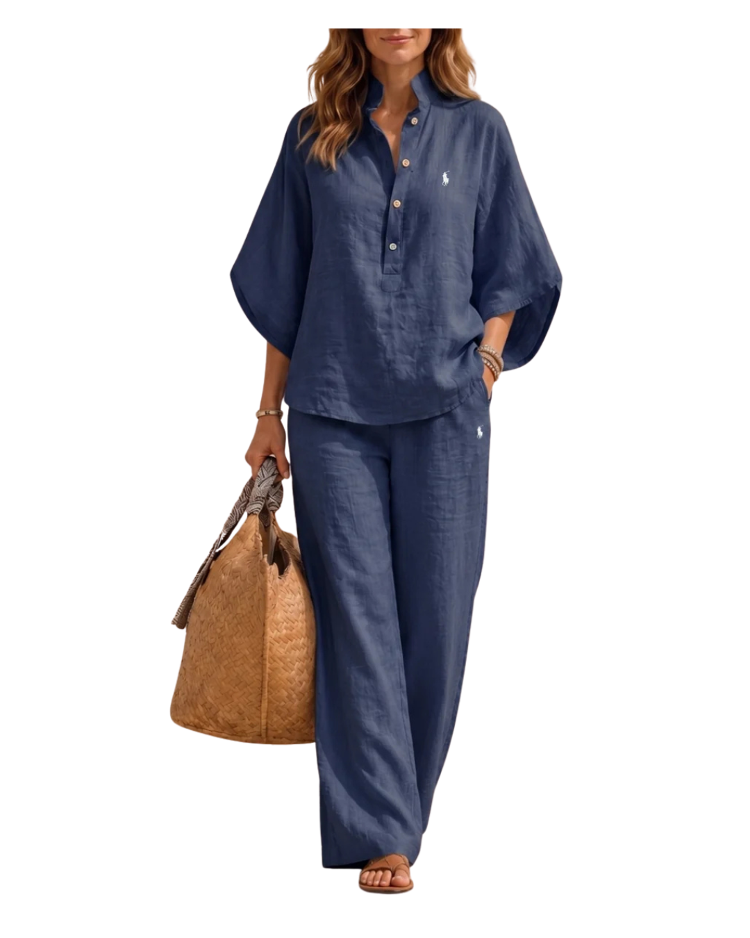 Soft Linen Lounge Set || Clearance Sale