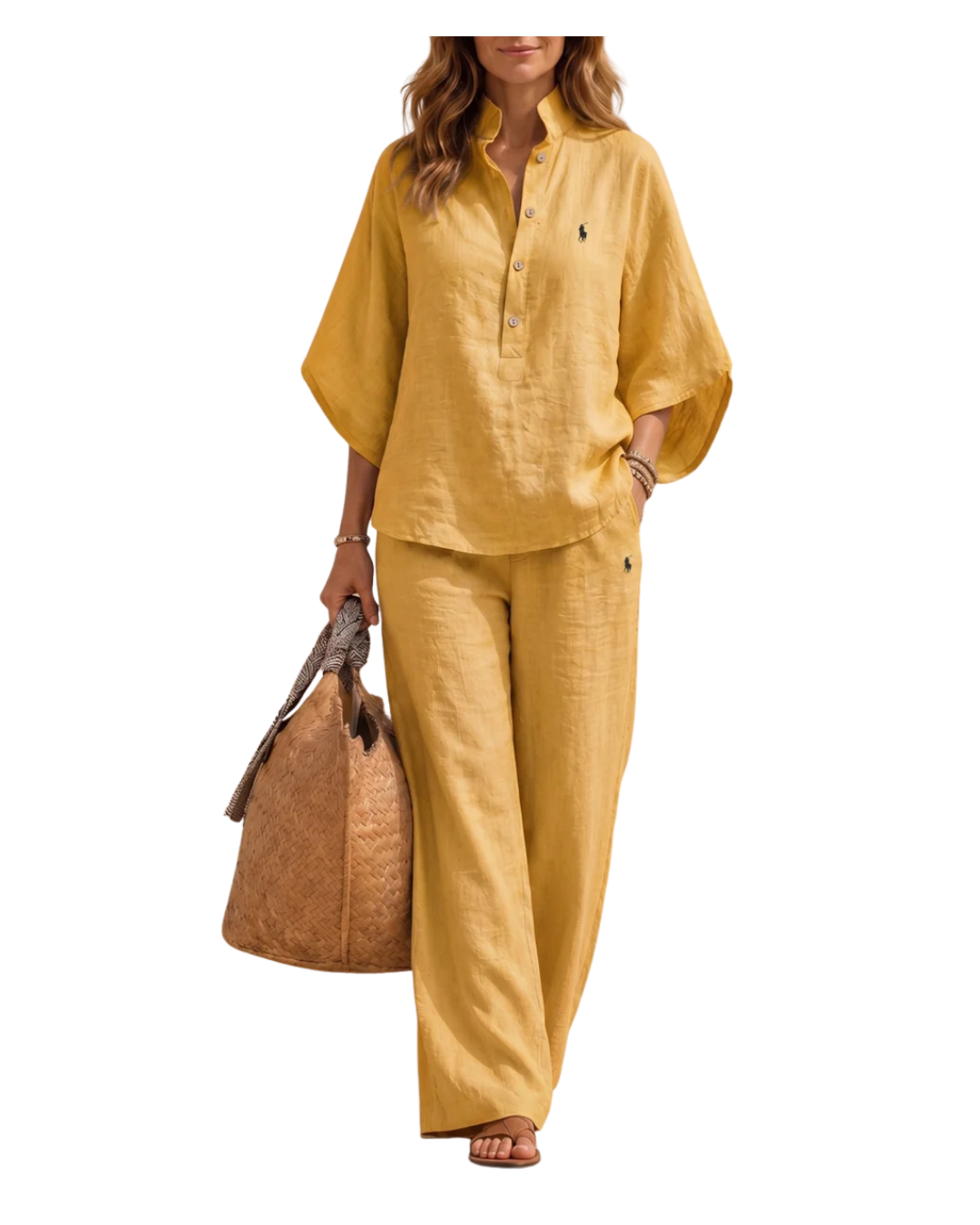 Soft Linen Lounge Set || Clearance Sale
