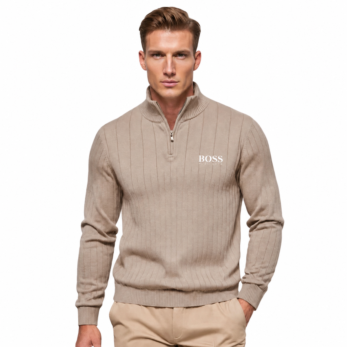 Classic Half-Zip Sweater