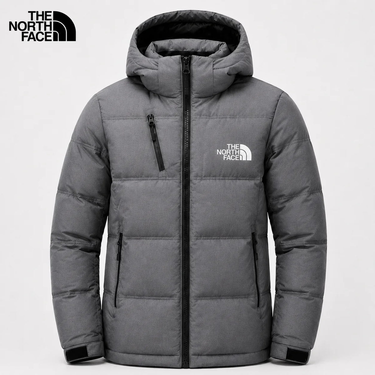 Men's Hooded Quilted Puffer Jacket