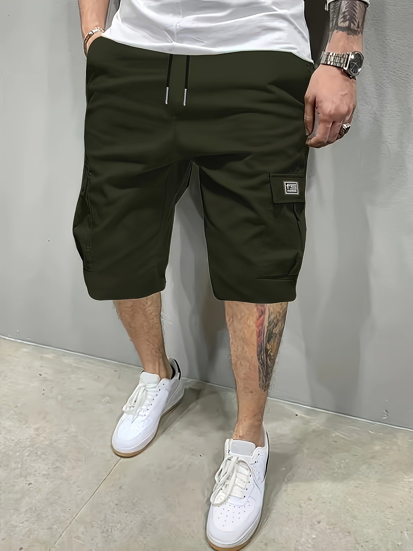 Structured Cargo Shorts