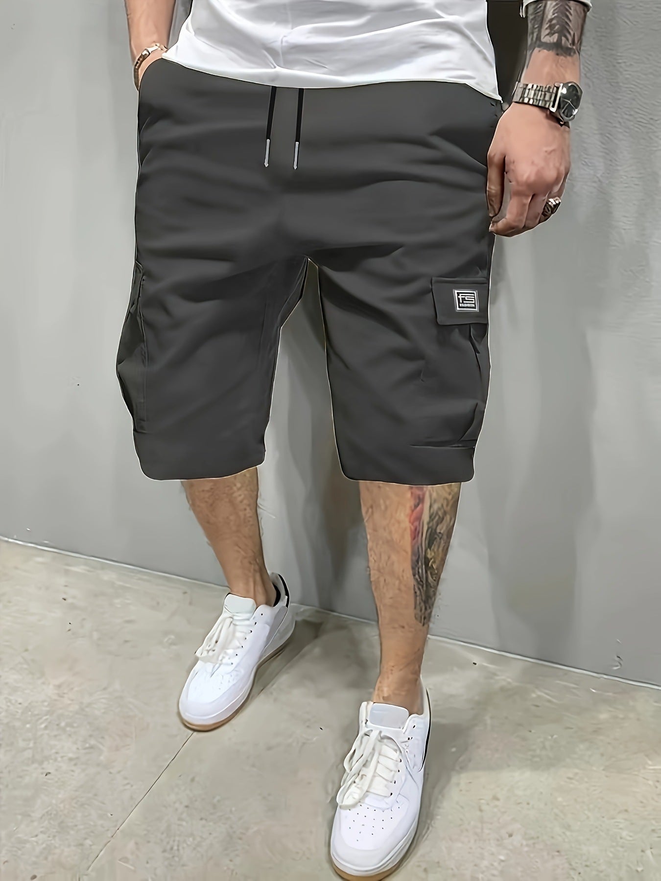 Structured Cargo Shorts
