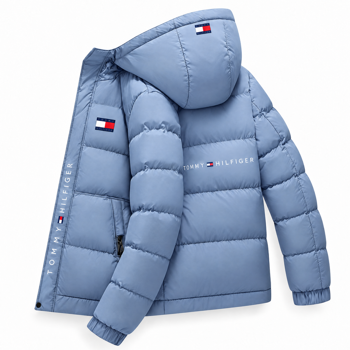 Men’s Hooded Quilted Puffer Jacket